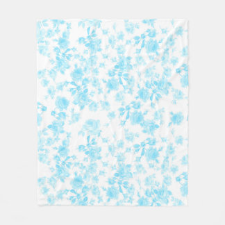 Fleece Decke Saint Colette Juni Rose Capri blau