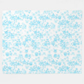 Fleece Decke Saint Colette Juni Rose Capri blau (Vorderseite (Horizontal))