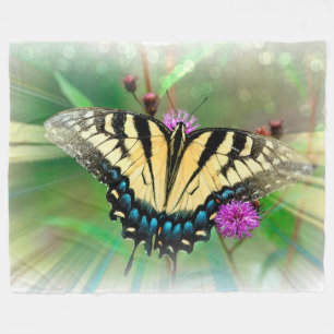 Fleece-Decke/Schmetterling Fleecedecke