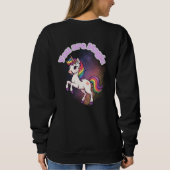 Fleece-Decke Sweatshirt (Rückseite)