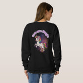Fleece-Decke Sweatshirt (Schwarz voll)