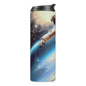 Fleece-Decke Thermosbecher (Nach links gedreht)
