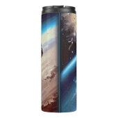 Fleece-Decke Thermosbecher (Rückseite)