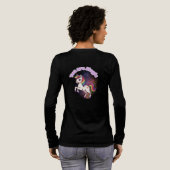 Fleece-Decke Tri-Blend Shirt (Voller Rückseite)
