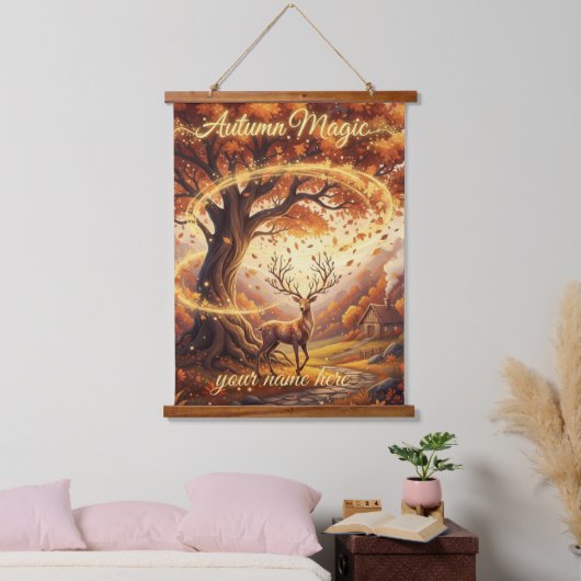 Fleece-Decke Wandteppich Mit Holzrahmen (Schlafzimmer)