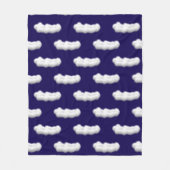 Fleece-Decke Wolken Fleecedecke (Vorderseite)