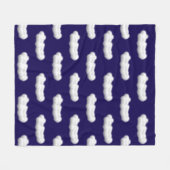 Fleece-Decke Wolken Fleecedecke (Vorderseite (Horizontal))