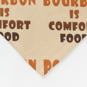 FLEECE-DECKEN - BOURBON ist Komfort-Nahrung Fleecedecke (Ecke)