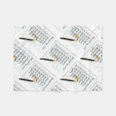 FLEECE-DECKEN - BOURBON-LIEBHABER-EINKAUFSliste Fleecedecke (Vorderseite (Horizontal))