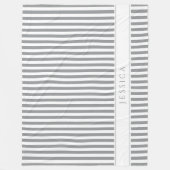 Fleece des Bauernmusters Graue und weiße Streifen (Vorderseite)