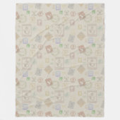 Fleece für Vintage Briefmarke (Vorderseite)