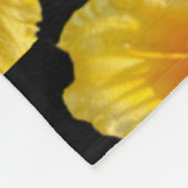 Fleece Gelbe Blume Deckeln (Ecke)