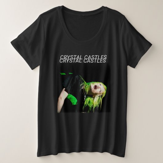 Fleece Große Größe T-Shirt (Design vorne)