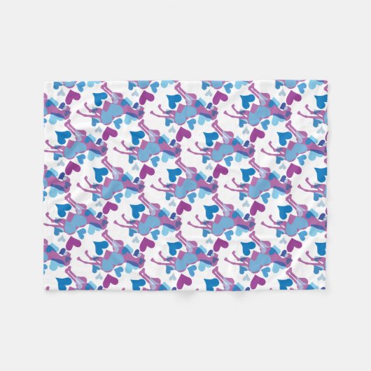 Fleece mit Doggen (Vorderseite (Horizontal))