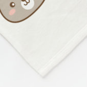 Fleece mit Katzen (Ecke)