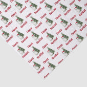 Fleece Navidad Alpaca Seidenpapier (Detail)