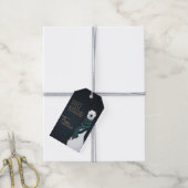 Fleece Navidad Chic Lustiger Weihnachts-Llama Dunk Geschenkanhänger (Mit Garn)