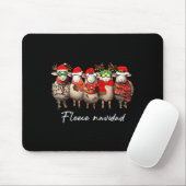 Fleece Navidad Christmas Spanish Sheep Santa Sheep Mousepad (Mit Mouse)