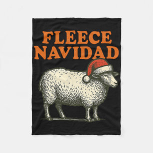 Fleece Navidad Funny Sheep Pub Weihnachtsfeiertag 