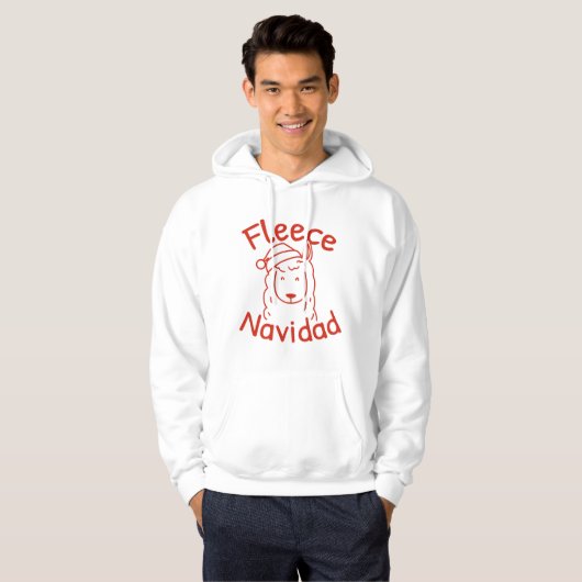 Fleece Navidad Hoodie (Vorne ganz)