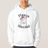 Fleece Navidad Hoodie (Vorderseite)