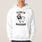 Fleece Navidad Hoodie (Vorderseite)