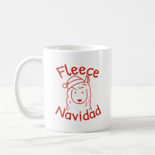 Fleece Navidad Kaffeetasse