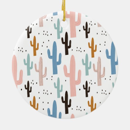 Fleece Navidad Llama Weihnachten Keramik Ornament (Hinten)