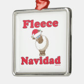 Fleece Navidad Metal Ornament Aus Metall (Links)