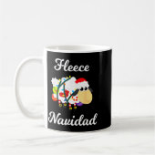 Fleece Navidad Shirt Funny Feliz Mexican Christmas Kaffeetasse (Links)