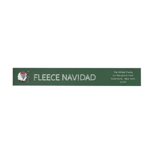Fleece Navidad, spanischer Stil Weihnachten (Person)