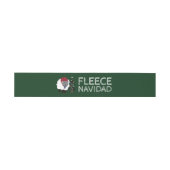 Fleece Navidad, spanischer Stil Weihnachten Einladungsbanderole (Flach)