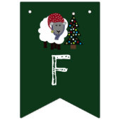 Fleece Navidad, Spanisches Party Wimpelkette (Zweite Fahne)