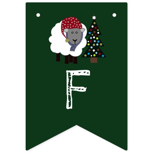 Fleece Navidad, Spanisches Party Wimpelkette (Zweite Fahne)