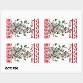 Fleece Navidad Stickers (Blatt)