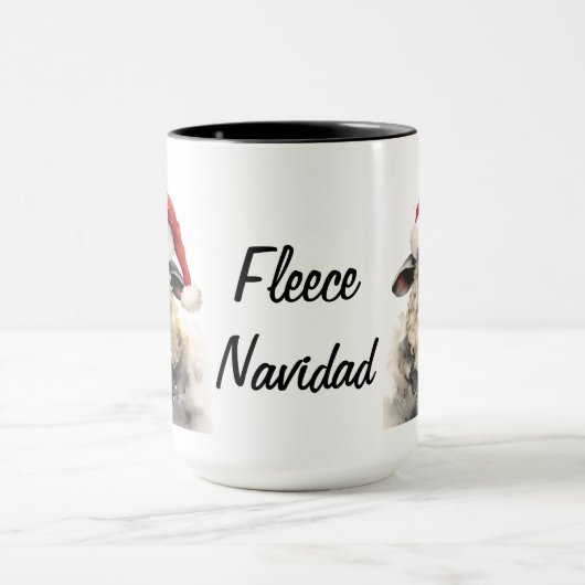 Fleece Navidad Tasse (Zentrum)
