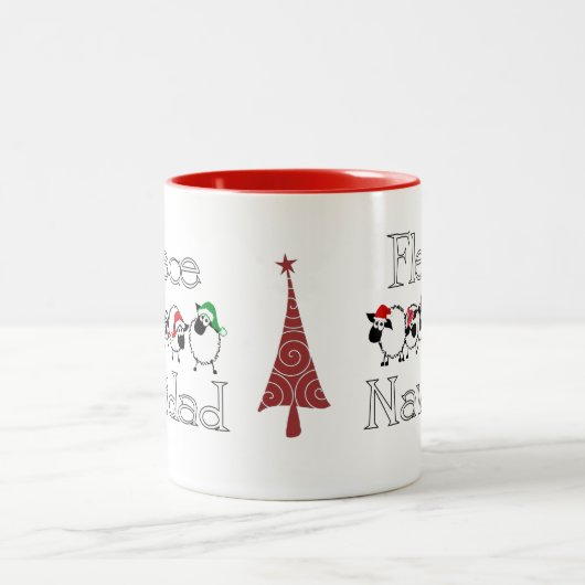 Fleece Navidad Tasse (Mittel)