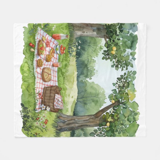 Fleece Picnic Blanket (Vorderseite (Horizontal))