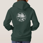 Fleece Pullover Hoodie (Rückseite)