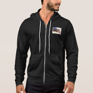 Fleece-Reißverschluss-Rüttler Hoodie