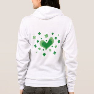 Fleece St. Patricks Tagesfür irische Frauen und Hoodie