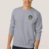 Fleece-Sweatshirt mit Logo Sweatshirt (Vorderseite)
