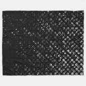 Fleece umfassendes schwarzes KristallBling Strass (Vorderseite (Horizontal))