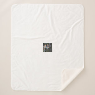 Fleece- und Sherpa-Decke  Sherpadecke