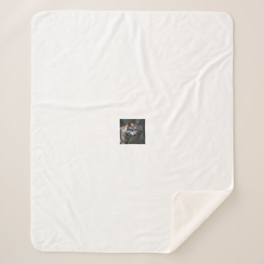 Fleece- und Sherpa-Decke Sherpadecke (Vorderseite)