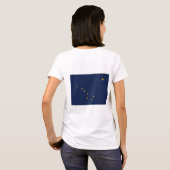 Fleece Zip Jogger Fahne von Alaska, USA T-Shirt (Schwarz voll)