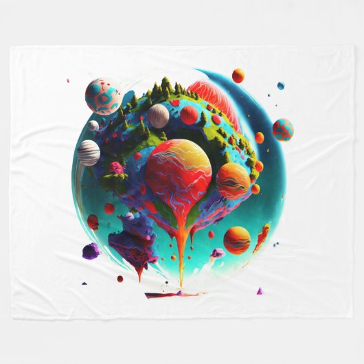 Fleecedecke (Vorderseite (Horizontal))