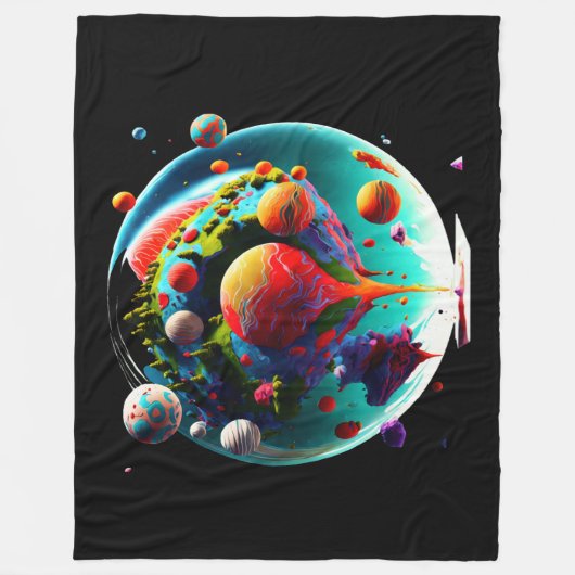 Fleecedecke (Vorderseite)