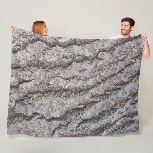 Fleecedecke aus Bartenholz (Beispiel)