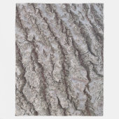 Fleecedecke aus Bartenholz (Vorderseite)